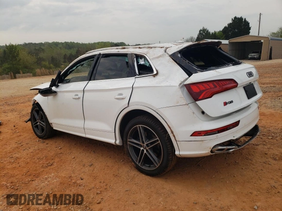 2018 Audi SQ5 Premium Plus with VIN WA1A4AFY4J2008646, listed as a Copart auction lot 47783603 with 63,074 mi miles. Bid and sale history available at carsss.com. Image 2.