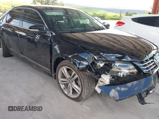 2014 Volkswagen Passat SEL Premium with VIN 1VWCN7A37EC071313, listed as a IAAI auction lot 42796404 with 78,444 mi miles and . Bid and sale history available at DreamBid. Image 6.