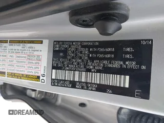 2015 Lexus GX 460 z VIN JTJBM7FX5F5096890, wystawiony jako IAAI lot #42282911 z przebiegiem 50 969 mil mil oraz . Historia ofert i sprzedaży dostępna na DreamBid. Obrazek 9.