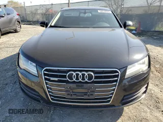 2012 Audi A7 3.0 Premium Plus with VIN WAUYGAFC6CN078552, listed as a Copart auction lot 50018925 with 156,055 mi miles and Salvage Title. Bid and sale history available at carsss.com. Image 5.