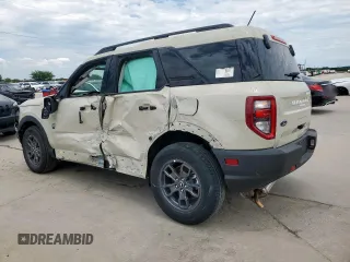 2024 Ford Bronco Sport Big Bend z VIN 3FMCR9B66RRF55410, wystawiony jako Copart lot #57873135 z przebiegiem 535 mil mil oraz Szkody całkowita. Historia ofert i sprzedaży dostępna na DreamBid. Obrazek 2.