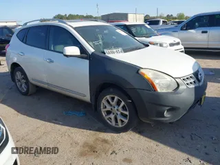 2013 Nissan Rogue S with VIN JN8AS5MT4DW025815, listed as a IAAI auction lot 41847352 with 108,520 mi miles and . Bid and sale history available at carsss.com. Image 1.