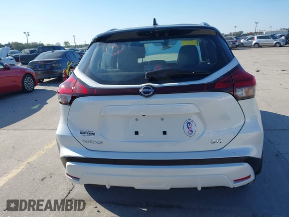 2023 Nissan Kicks SR with VIN 3N1CP5DV2PL525217, listed as a IAAI auction lot 41690577 with 9,556 mi miles and . Bid and sale history available at DreamBid. Image 16.