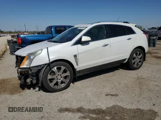 2012 Cadillac SRX Premium Collection z VIN 3GYFNFE34CS517102, wystawiony jako Copart lot #60483155 z przebiegiem 111 770 mil mil oraz Szkoda całkowita • Salvage title. Historia ofert i sprzedaży dostępna na DreamBid. Obrazek 1.