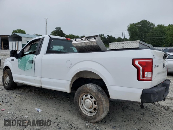 2017 Ford F-150 XL z VIN 1FTMF1C87HKD22643, wystawiony jako Copart lot #58475035 z przebiegiem Nie podano mil oraz Szkoda całkowita • Salvage title. Historia ofert i sprzedaży dostępna na DreamBid. Obrazek 2.