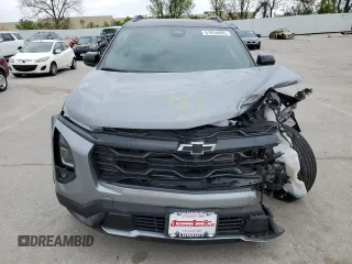 2025 Chevrolet Equinox FWD RS with VIN 3GNAXLEG8SL152533, listed as a Copart auction lot 51916695 with 2,697 mi miles and Salvage title. Bid and sale history available at DreamBid. Image 5.