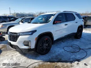 2023 Chevrolet Traverse Premier with VIN 1GNEVKKW9PJ319851, listed as a Copart auction lot 41505995 with 13,959 mi miles and Salvage Title. Bid and sale history available at carsss.com. Image 1.