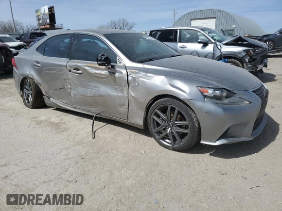 2015 Lexus IS 250 with VIN JTHCF1D26F5023662, listed as a Copart auction lot 49314285 with 142,086 mi miles and Salvage Title. Bid and sale history available at DreamBid. Image 4.