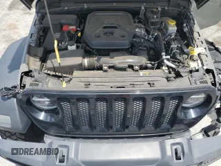 2020 Jeep Wrangler Unlimited Willys with VIN 1C4HJXDN7LW337975, listed as a Copart auction lot 58839085 with Not provided miles and Non repairable. Bid and sale history available at DreamBid. Image 12.