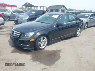 2013 Mercedes-Benz C 300 Sport with VIN WDDGF8AB4DR290813, listed as a IAAI auction lot 42092649 with 79,210 mi miles and . Bid and sale history available at DreamBid. Image 2.