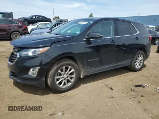 2019 Chevrolet Equinox LT z VIN 3GNAXKEV5KL318659, wystawiony jako Copart lot #58709755 z przebiegiem 60 220 mil mil oraz Czysty tytuł • Clean title. Historia ofert i sprzedaży dostępna na DreamBid. Obrazek 1.