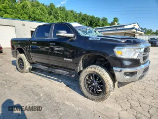 2020 Ram 1500 Big Horn with VIN 1C6SRFFT3LN329731, listed as a Copart auction lot 62726445 with 28,834 mi miles and Salvage title. Bid and sale history available at DreamBid. Image 4.