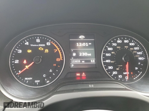 2017 Audi A3 Premium z VIN WAUAUGFFXH1051635, wystawiony jako Copart lot #56607485 z przebiegiem 133 659 mil mil oraz Szkody całkowita. Historia ofert i sprzedaży dostępna na DreamBid. Obrazek 9.