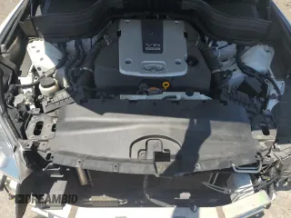 2017 Infiniti QX50 z VIN JN1BJ0RR0HM413549, wystawiony jako Copart lot #59093515 z przebiegiem 78 914 mil mil oraz Szkoda całkowita • Salvage title. Historia ofert i sprzedaży dostępna na DreamBid. Obrazek 12.