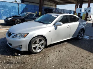 2011 Lexus IS 250 with VIN JTHBF5C29B5144202, listed as a Copart auction lot 47785075 with 147,655 mi miles and Salvage Title. Bid and sale history available at carsss.com. Image 1.
