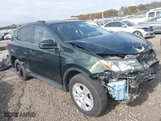 2013 Toyota RAV4 LE with VIN JTMBFREV3D5003628, listed as a IAAI auction lot 40564667 with 34,342 mi miles. Bid and sale history available at carsss.com. Image 1.