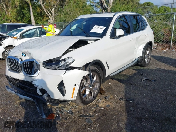 2024 BMW X3 sDrive30i with VIN WBX47DP0XRN314770, listed as a IAAI auction lot 41621356 with 1,885 mi miles and . Bid and sale history available at DreamBid. Image 12.