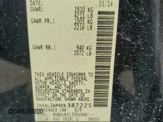 2014 Nissan Altima S with VIN 1N4AL3AP4EN387225, listed as a Copart auction lot 56144905 with Not Provided miles and Clean Title. Bid and sale history available at DreamBid. Image 13.
