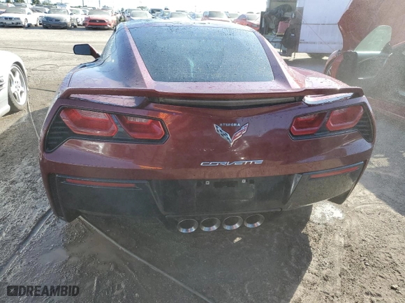 2016 Chevrolet Corvette Z51 2LT with VIN 1G1YK2D70G5113209, listed as a Copart auction lot 77394814 with 53,728 mi miles and Non Repairable. Bid and sale history available at carsss.com. Image 6.