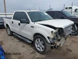 2008 Ford F-150 XLT with VIN 1FTPW12V08KD81067, listed as a IAAI auction lot 41575888 with 137,715 mi miles. Bid and sale history available at carsss.com. Image 1.