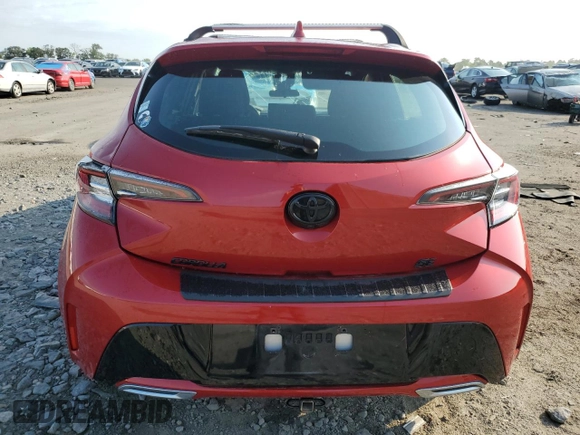 2021 Toyota Corolla Hatchback SE with VIN JTND4MBE6M3129379, listed as a Copart auction lot 65313364 with 48,435 mi miles and Salvage Title. Bid and sale history available at carsss.com. Image 6.