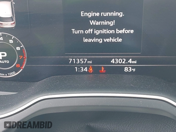2017 Audi Q7 Prestige with VIN WA1VAAF73HD037362, listed as a IAAI auction lot 42423433 with 71,357 mi miles and . Bid and sale history available at DreamBid. Image 15.