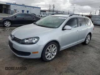 2012 Volkswagen Jetta TDI w/Sunroof with VIN 3VWPL7AJ0CM639239, listed as a Copart auction lot 45187435 with 144,118 mi miles and Salvage title. Bid and sale history available at DreamBid. Image 1.