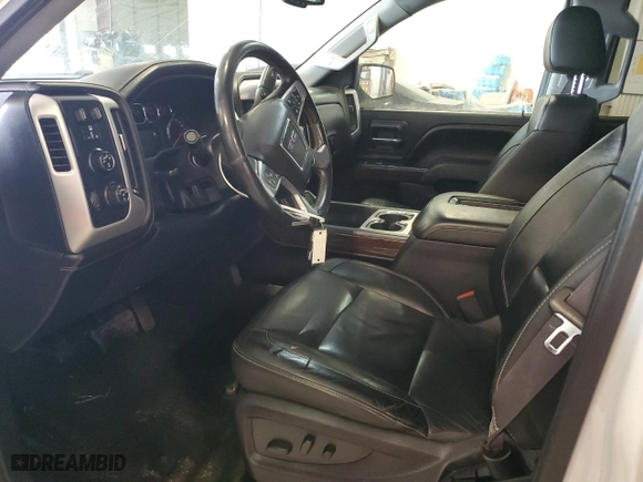 2016 GMC Sierra 1500 SLT with VIN 3GTU2NEC4GG121048, listed as a Copart auction lot 48578605 with 163,953 mi miles and Salvage Title. Bid and sale history available at carsss.com. Image 7.