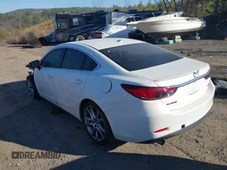 2015 Mazda 6 i Grand Touring with VIN JM1GJ1W56F1221951, listed as a IAAI auction lot 41661522 with 183,288 mi miles and . Bid and sale history available at carsss.com. Image 3.