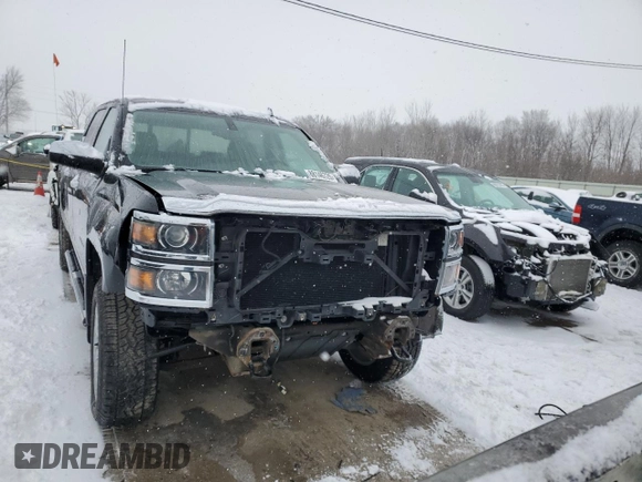 2015 Chevrolet Silverado 1500 LTZ with VIN 3GCUKSEC6FG459676, listed as a Copart auction lot 88146725 with 140,413 mi miles and Salvage Title. Bid and sale history available at DreamBid. Image 5.
