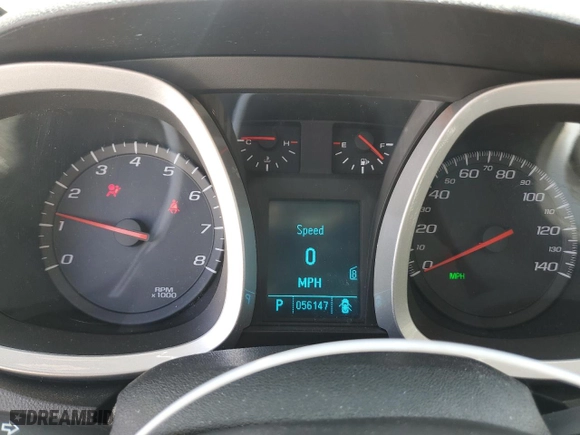 2011 Chevrolet Equinox LT w/2LT with VIN 2CNFLPE51B6450101, listed as a Copart auction lot 47741765 with 56,147 mi miles and Salvage Title. Bid and sale history available at carsss.com. Image 9.