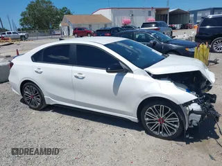 2024 Kia Forte GT with VIN 3KPF44AC3RE821239, listed as a IAAI auction lot 42025884 with 6,593 mi miles and . Bid and sale history available at DreamBid. Image 13.
