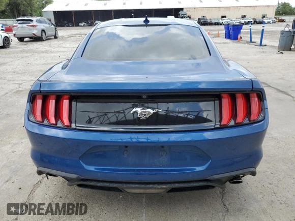 2022 Ford Mustang EcoBoost with VIN 1FA6P8TH7N5110260, listed as a Copart auction lot 54496815 with 69,210 mi miles and Salvage title. Bid and sale history available at DreamBid. Image 6.