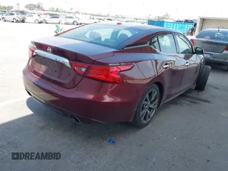 2017 Nissan Maxima SV with VIN 1N4AA6AP2HC418947, listed as a IAAI auction lot 41916705 with 156,575 mi miles and . Bid and sale history available at DreamBid. Image 4.