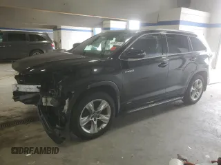 2016 Toyota Highlander Limited with VIN 5TDDCRFH9GS016411, listed as a Copart auction lot 62686115 with 183,517 mi miles and Salvage title. Bid and sale history available at DreamBid. Image 1.