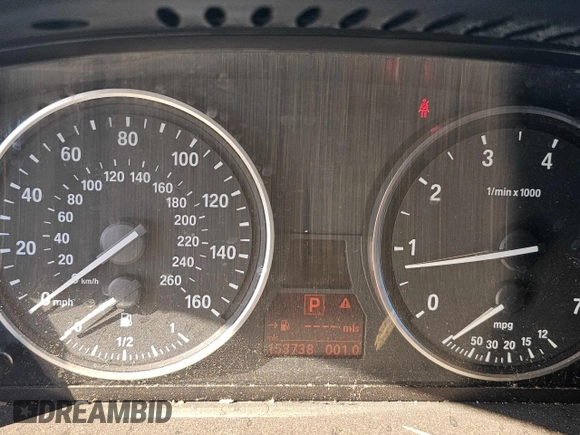 2008 BMW 5 Series 550i with VIN WBANW53508CT50647, listed as a Copart auction lot 83220894 with 153,738 mi miles and Clean Title. Bid and sale history available at carsss.com. Image 8.