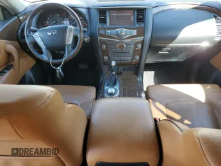 2016 Infiniti QX80 with VIN JN8AZ2NC5G9402910, listed as a Copart auction lot 67541834 with 174,471 mi miles and Salvage Title. Bid and sale history available at carsss.com. Image 8.