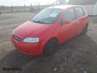 2004 Chevrolet Aveo LS with VIN KL1TJ62654B218838, listed as a IAAI auction lot 41496237 with 174,217 mi miles. Bid and sale history available at carsss.com. Image 2.