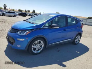 2019 Chevrolet Bolt EV LT with VIN 1G1FY6S06K4104094, listed as a Copart auction lot 58098705 with 51,325 mi miles and Salvage title. Bid and sale history available at DreamBid. Image 1.