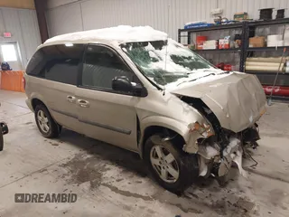 2007 Dodge Caravan SXT with VIN 1D4GP45R97B182694, listed as a IAAI auction lot 41295286 with 1 mi miles. Bid and sale history available at carsss.com. Image 1.