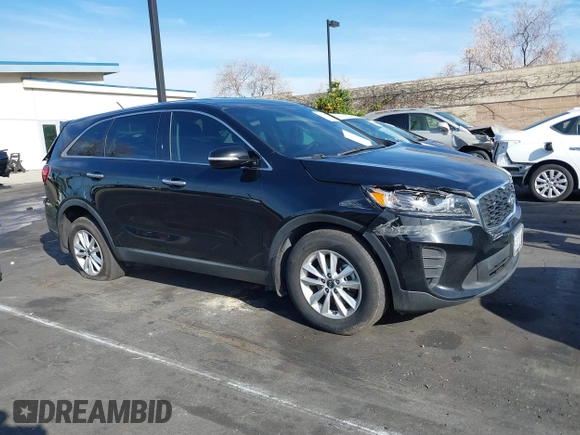 2019 Kia Sorento L with VIN 5XYPG4A30KG465482, listed as a IAAI auction lot 41811451 with 75,439 mi miles. Bid and sale history available at carsss.com. Image 14.