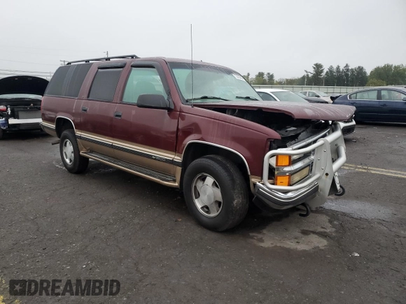 1999 Chevrolet Suburban with VIN 1GNFK16R7XJ402741, listed as a Copart auction lot 73283404 with 143,943 mi miles and Salvage Title. Bid and sale history available at carsss.com. Image 4.