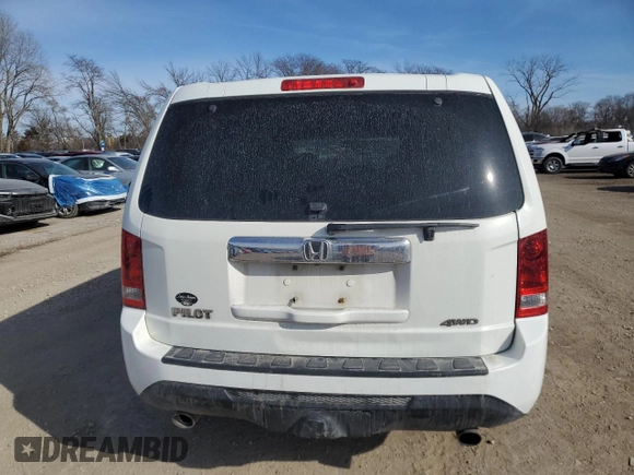 2015 Honda Pilot EX-L with VIN 5FNYF4H50FB020624, listed as a Copart auction lot 43963285 with 175,581 mi miles and Salvage Title. Bid and sale history available at carsss.com. Image 6.