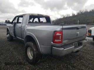 2019 Ram 3500 Longhorn with VIN 3C63RRNL8KG536792, listed as a Copart auction lot 81345054 with 0 mi miles and Salvage Title. Bid and sale history available at carsss.com. Image 3.
