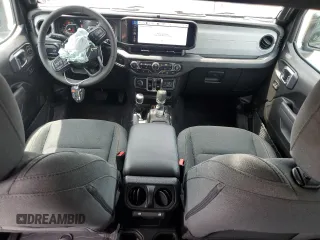 2025 Jeep Wrangler Sport S with VIN 1C4PJXDN0SW521570, listed as a Copart auction lot 60039565 with 3,083 mi miles and Salvage title. Bid and sale history available at DreamBid. Image 8.