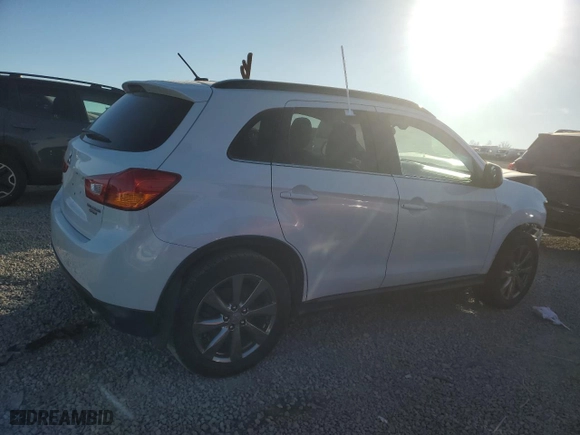 2013 Mitsubishi Outlander Sport LE with VIN 4A4AP5AU3DE025538, listed as a Copart auction lot 42036865 with 134,715 mi miles and Salvage Title. Bid and sale history available at carsss.com. Image 3.