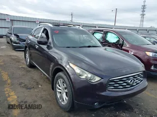 2011 Infiniti FX35 with VIN JN8AS1MW5BM730229, listed as a IAAI auction lot 41716870 with 173,436 mi miles. Bid and sale history available at carsss.com. Image 1.