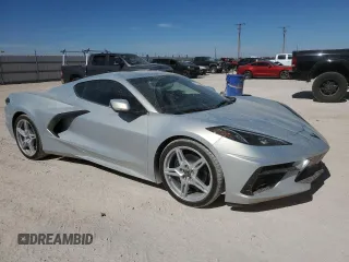 2024 Chevrolet Corvette 1LT with VIN 1G1YA2D4XR5112306, listed as a Copart auction lot 77758984 with 3,451 mi miles and Salvage title. Bid and sale history available at DreamBid. Image 4.