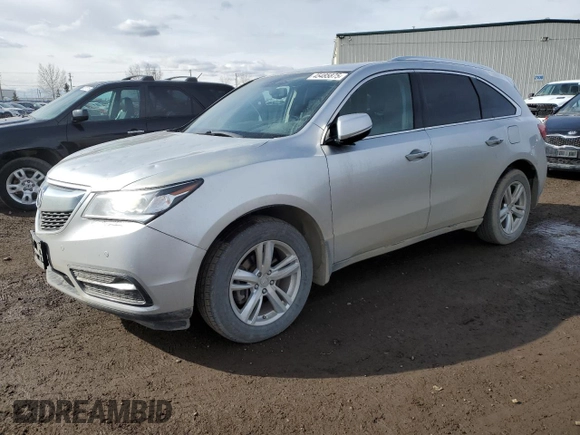 2015 Acura MDX Advance/Entertainment Pkg with VIN 5FRYD4H81FB503070, listed as a Copart auction lot 45485875 with 274,032 mi miles and Clean Title. Bid and sale history available at carsss.com. Image 1.