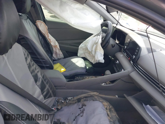2023 Hyundai Elantra SEL with VIN KMHLM4AG8PU587891, listed as a IAAI auction lot 41825381 with Not provided miles and . Bid and sale history available at DreamBid. Image 5.
